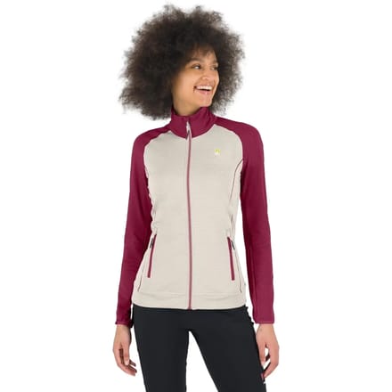 Fleece met volledige rits voor dames Karpos Ambrizzola