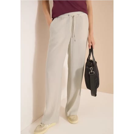 High Waist straight legs broek in Loose Fit