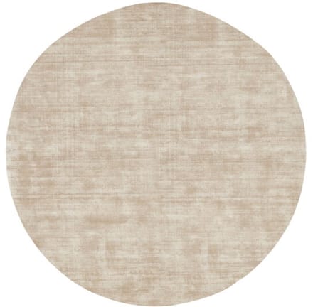 Must living vloerkleed La Belle rond viscose Ø150 cm - Beige