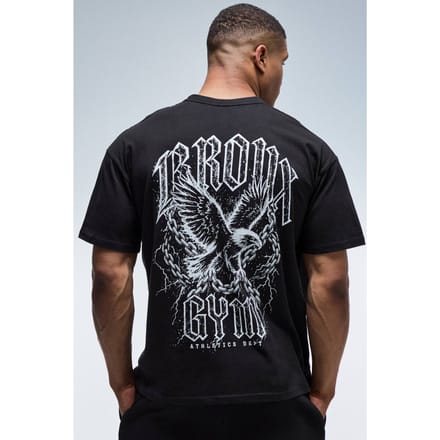 Active Bronx Gym Oversized T-shirt | Black | Size XS