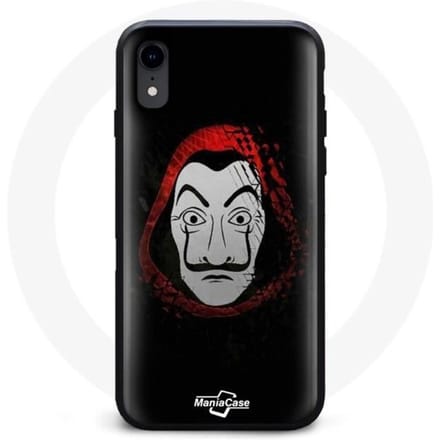 Coque - La Casa de Papel - Iphone X - Souple - Noir - Mixte
