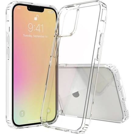 JT Berlin Pankow Clear Backcover Apple iPhone 13 Transparant Stootbestendig, Inductieve lading