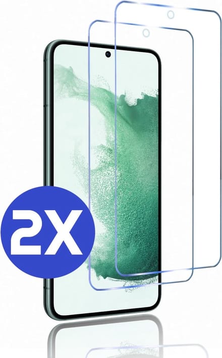Premium Screenprotector Geschikt Voor Samsung S22 - Gehard Glas - 2 Stuks