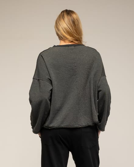 Sweater met oversized lange mouwen