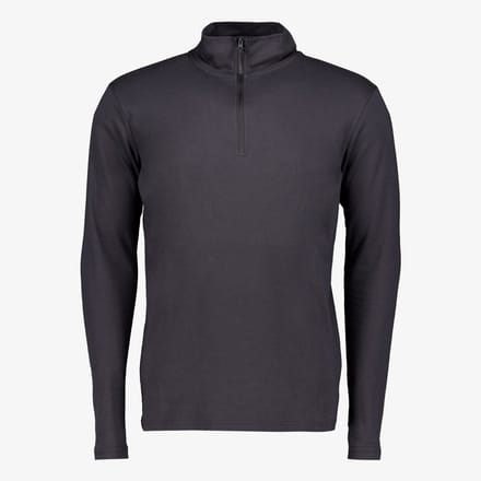 Mountain Peak heren thermoshirt met rits zwart - Maat M