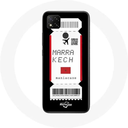 Xiaomi Redmi 9C hoesje Marrakech vliegticket
