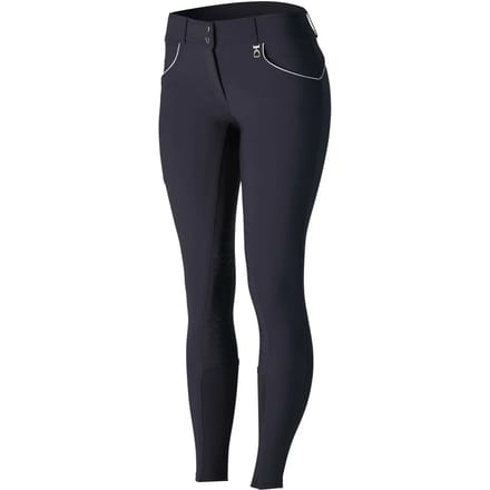 Damesrijbroek met hoge taille en middengrip Horze Aubrey