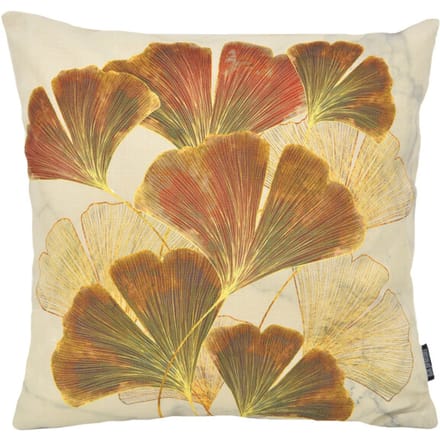 Gek op kussens! Sierkussen ginkgo #4 | 45 x 45 cm | katoen/linnen