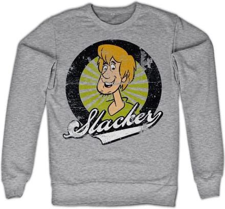 Scooby Doo Shaggy The Slacker-sweatshirt, heathergrijs