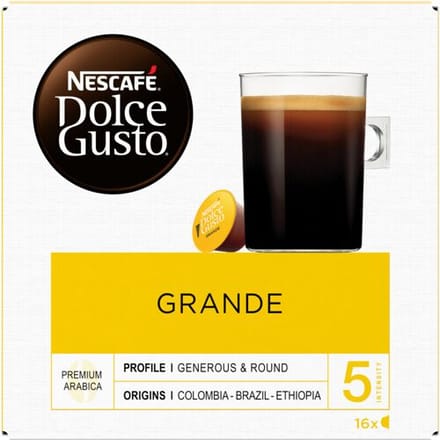 Nescafé Dolce Gusto Grande koffiecapsules - 16 stuks, 450 g