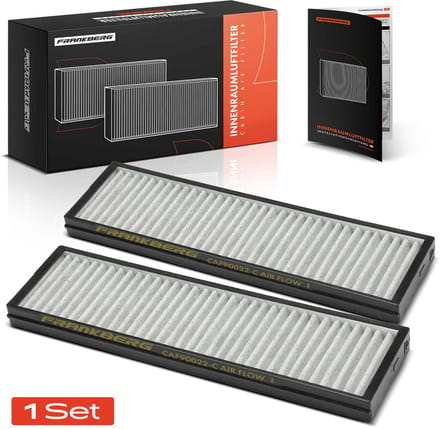 Frankberg 2x interieurfilter actieve kool voor Hyundai i