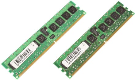 CoreParts MMD2629/2GB geheugenmodule 2 x 1 GB DDR2 ECC