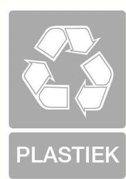 Afvalbord plastiek - kunststof 148 x 210 mm