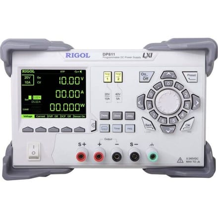 Rigol DP811 Labvoeding, regelbaar 0 - 40 0 - 10 A 200 W OVP Aantal uitgangen: 1 x