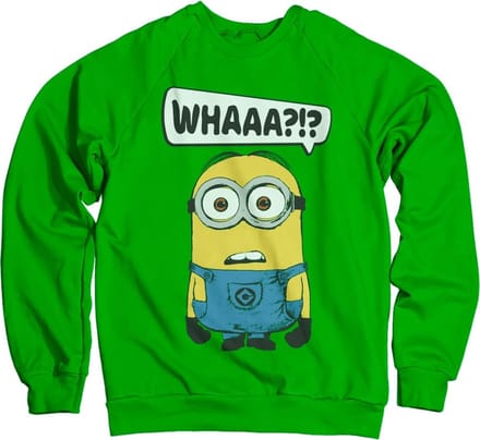 Minions Whaaa?!? Groene sweater