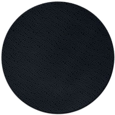(6 stuks) SELTMANN WEIDEN Coup bord - plat - Ø 280mm - Zwart