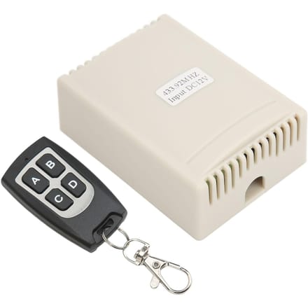 Draadloze Relais Afstandsbediening Schakelaar 4 Kanaals Controller Set Kit 12V voor Industrie