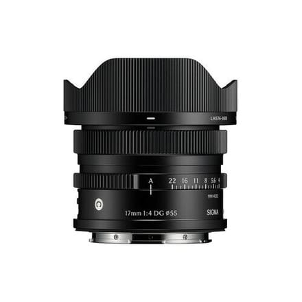 Sigma 17mm f/4.0 DG Modern  Sony FE-vatting zwart