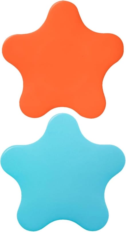 Afvoerdeksel Set - Badstop Zuignap - Hygiënisch Werken - Stervormig Design - 13 cm Diameter - Diverse Kleuren
