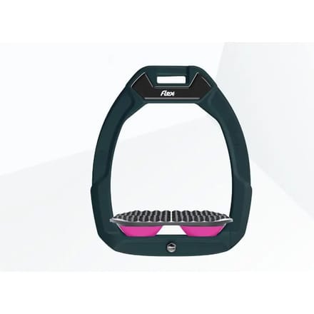 Veiligheidsequesters voor paardrijden Endurance Groen/Grijs/Roze Flex-On Safe-On
