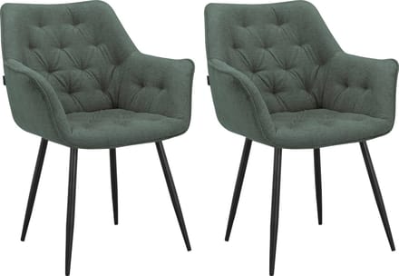 Suzuka-Armstoel - 2 Pack - Groen Belfast