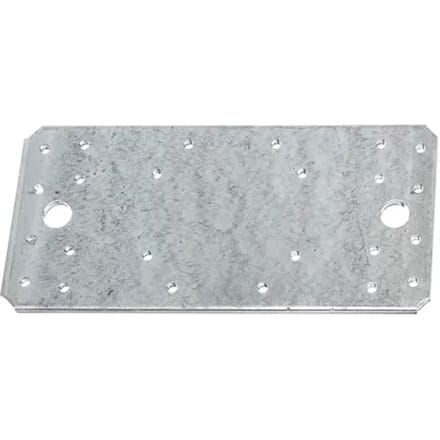 Alberts Verbindingsplaat - Verzinkt Staal - 190x90x3mm
