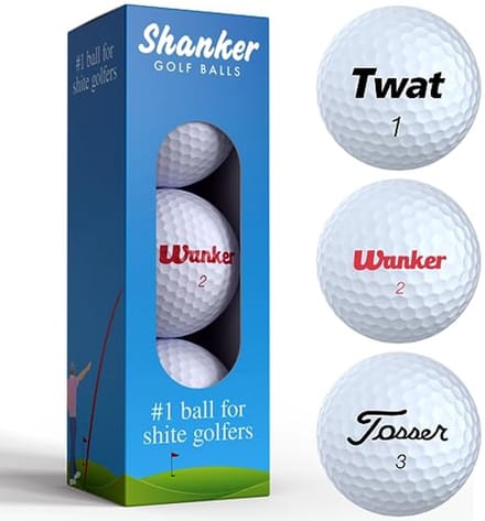 Grappige Golfballen - Hilarisch Cadeau voor Golfers - Set van 3