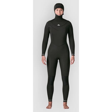 Patagonia Regulator 6/5 Hooded Full Wetsuit zwart