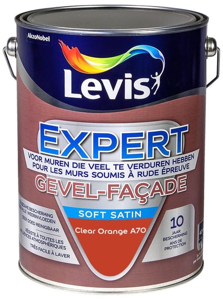 Levis - Expert Gevel Mix - Clear Orange A70 - Mengverf - 5 L