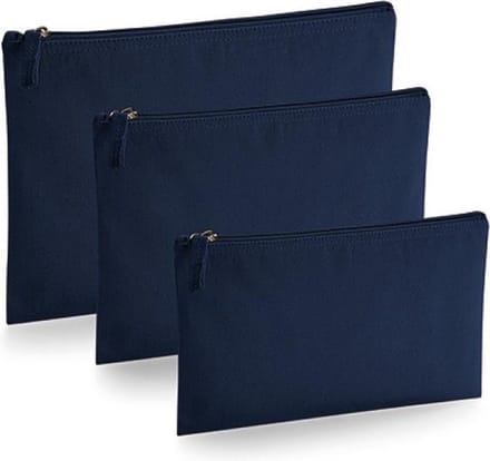 EarthAware® Organic Accessory Pouch M (Donker Blauw)