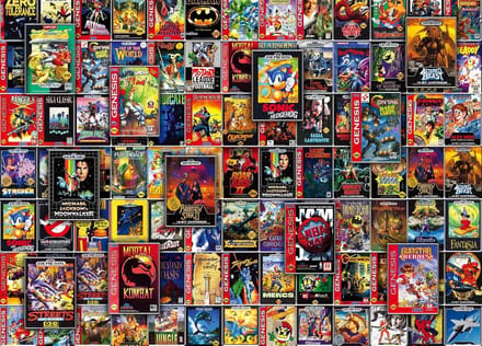 Uitdagende 1000-Delige Puzzel met Popcultuur Thema