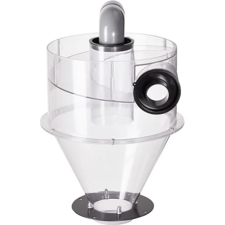 Séparateur de poussière cyclonique Aspirateur Séparateur 4  pour réservoir de 18,9-37,85 L