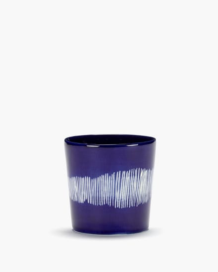 Serax - Ottolenghi Feast - Koffiekop - Donkerblauw/Wit - 7 Ø - 25cl - 4 stuks