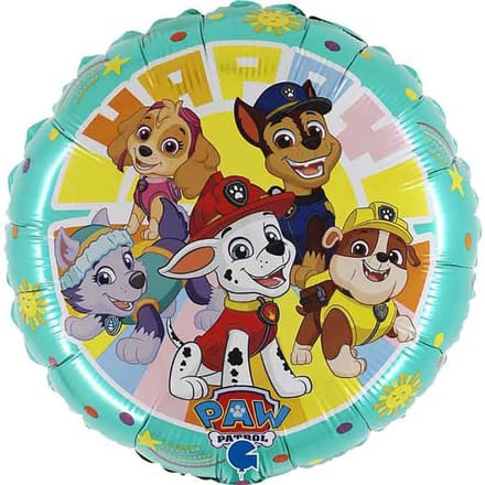 Nickelodeon - Paw Patrol - Folie ballon - Happy - 45Cm - Leeg.