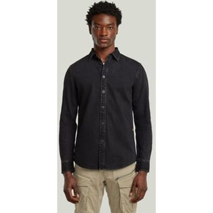 Overhemd Lange Mouw G-Star Raw D27681-D942-H497 WORN IN OYSTER