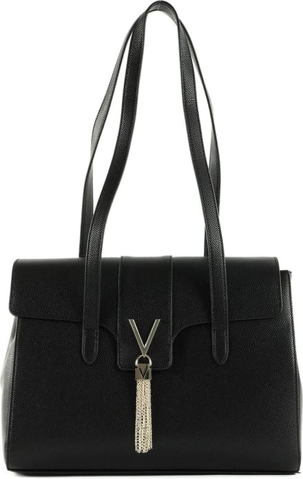 VALENTINO Schoudertas Divina Satchel Nero / Gold Zwart