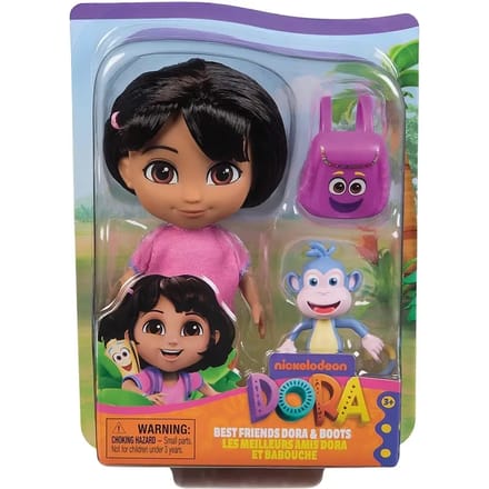 Spinmaster Dora the Explorer Dora 15cm met Rugzak & Boots Speelfiguren & personages