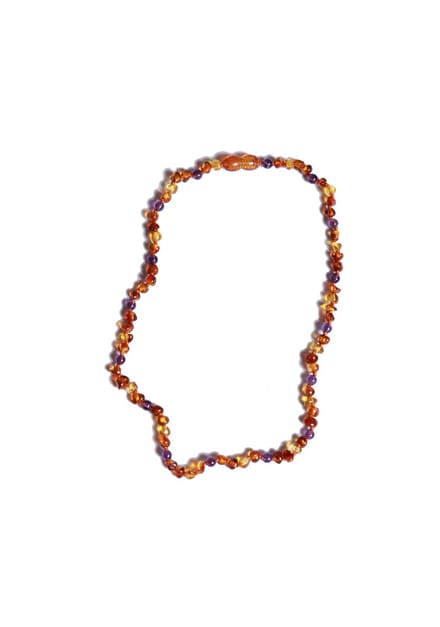 Coni Barnsteen ketting Amethyst Kids 38cm