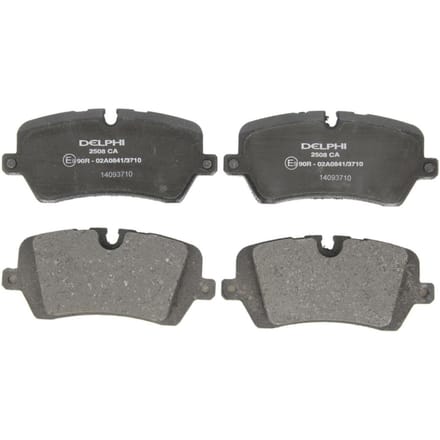 Remblokset DELPHI LP2508, achter