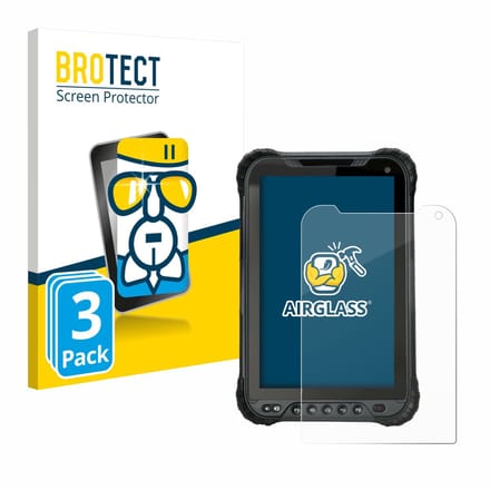 Screenprotector 3 Stuks voor Unitech TB85 Beschermglas transparant