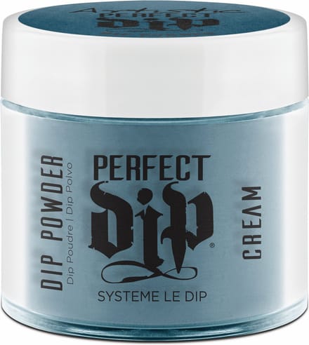 Artistic Nail Design Perfect Dip Poeder ' Aqua Attitude ' ( Blauw-Groen Crème )
