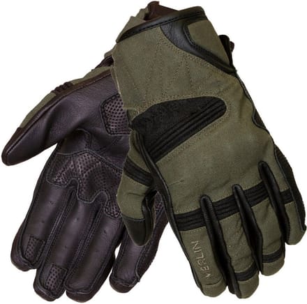 Merlin Mahala Raid D3O Dames Zwart Khaki Handschoenen - Handschoen