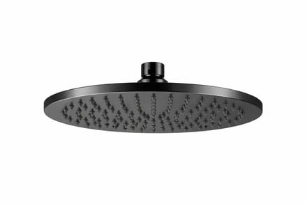 UNIFORMA HOOFDDOUCHE - ROND - 30 CM - GUNMETAL (PVD)