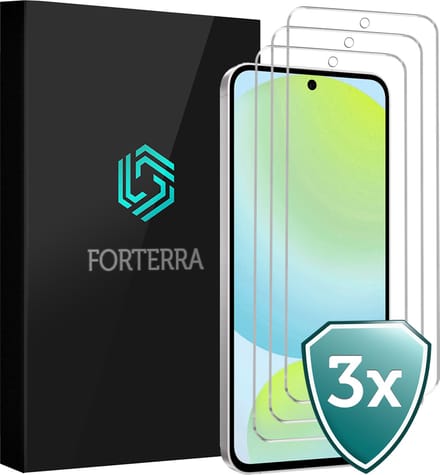 Screenprotector 3 Stuks - Geschikt voor Samsung Galaxy S24 FE - Extra Sterk - Beschermglas - Gehard Glas - Tempered Glass - Screen Protector