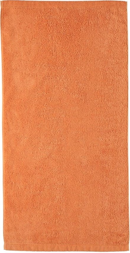 Cawö Lifestyle Uni Handdoek Mandarijn 50x100