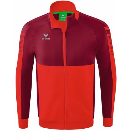 Erima Six Wings Worker Jack Heren - Bordeaux / Rood | Maat: S
