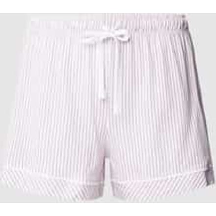 Loose fit korte pyjama-broek met streepmotief