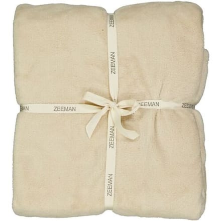 Zeeman Deken - Beige Beige One size