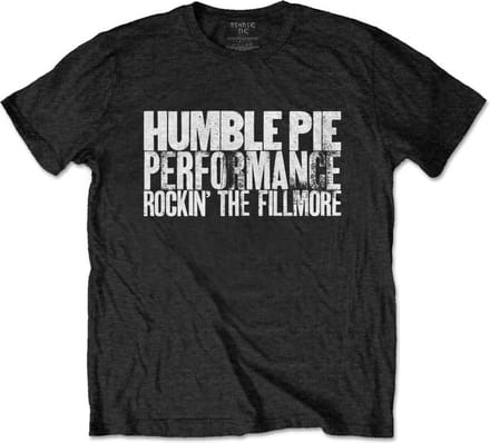 Humble Pie - Rockin The Fillmore Heren T-shirt - M - Zwart