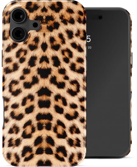 Selencia Hoesje - Geschikt voor Apple iPhone 16 - Backcover - Wild Leo
